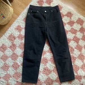 Vintage Denim Riders by Lee Classic Black Denim Jeans